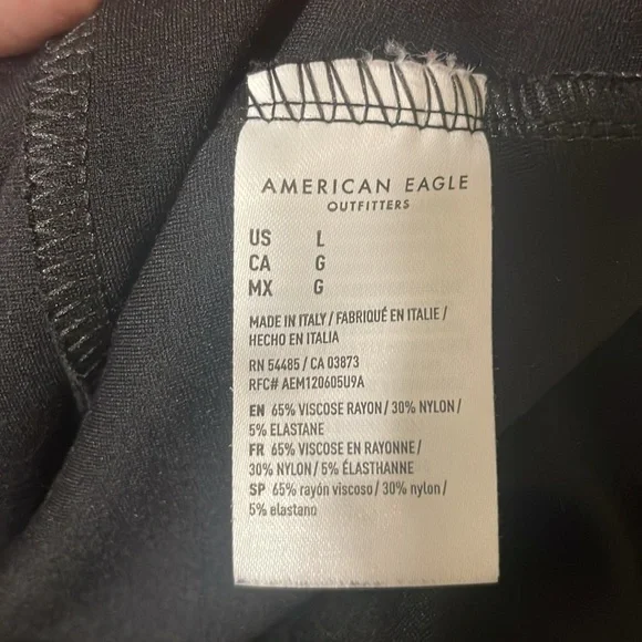 American Eagle It Knit Black Skort - Picture 6 of 7